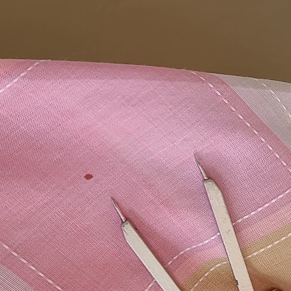 Wrangler Vintage Rare 1970's Hippie Rainbow Pastel Plaid Button Up Shirt XS/Smal - Picture 6 of 16